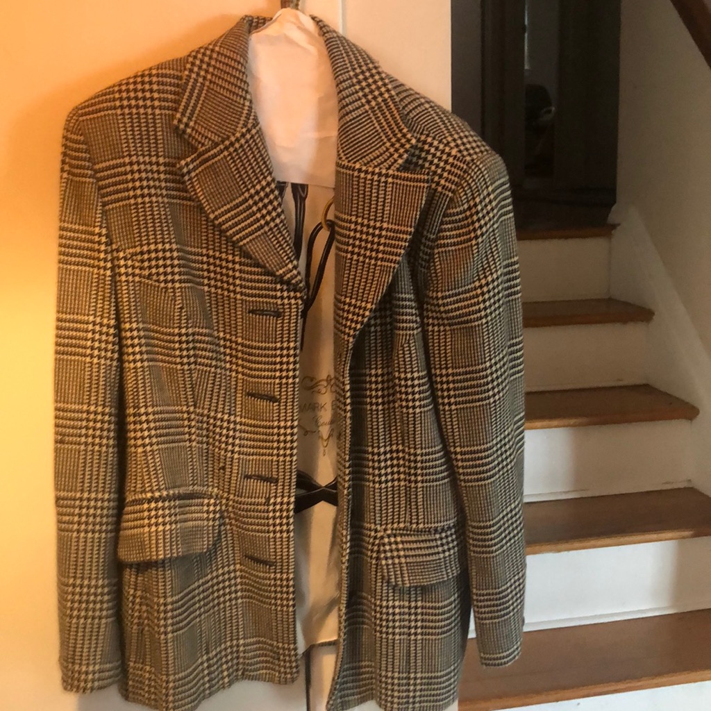 Houndstooth Mark Eisen Blazer